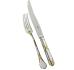 Fish serving knife in silver lated and gilding - Ercuis
